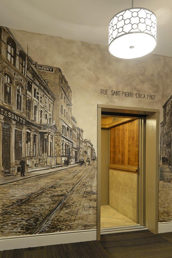 Auberge Saint-Pierre Квебек Интерьер фото